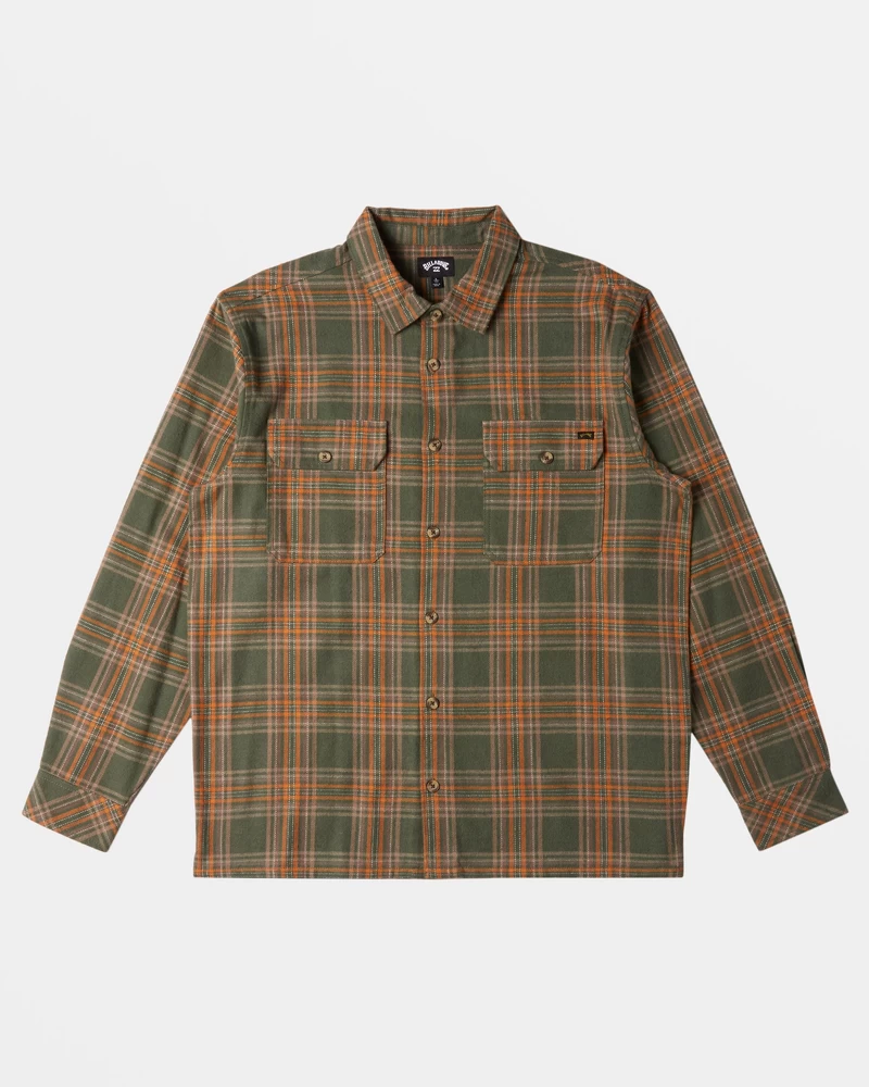 Billabong Offshore Flannel Shirt - Fern