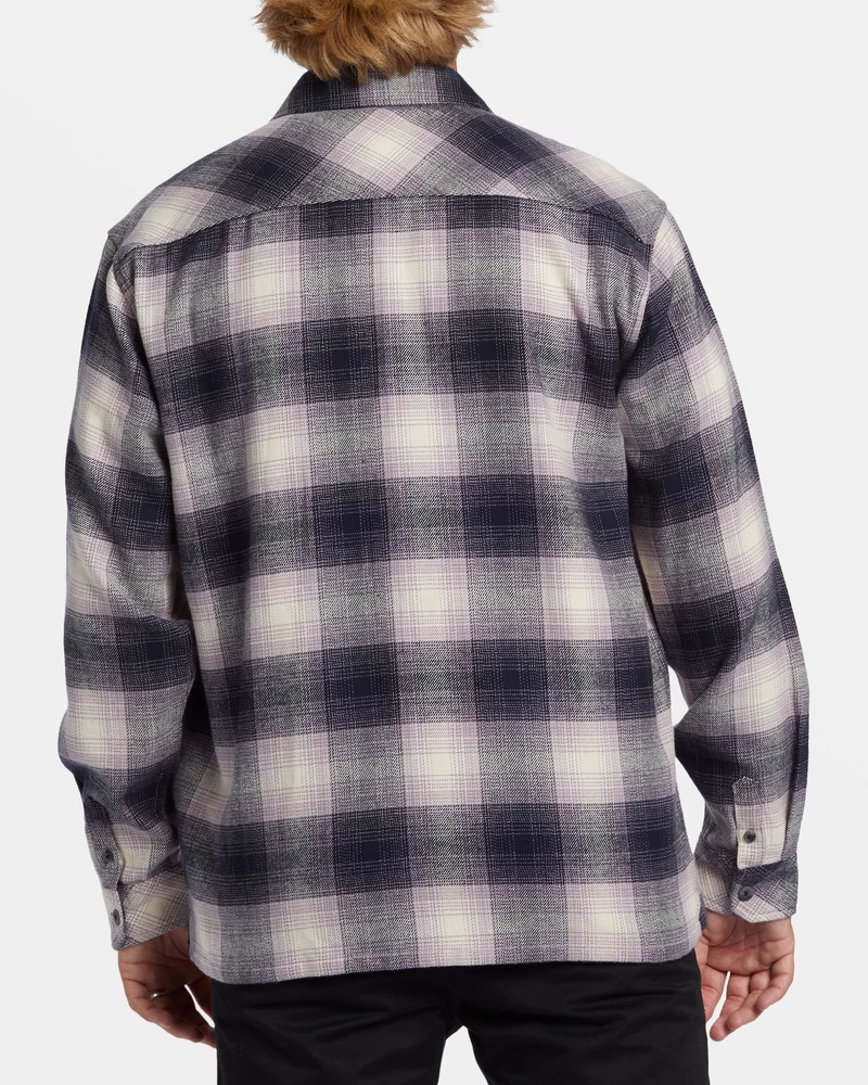 Billabong Offshore Flannel Shirt - Purple Ash