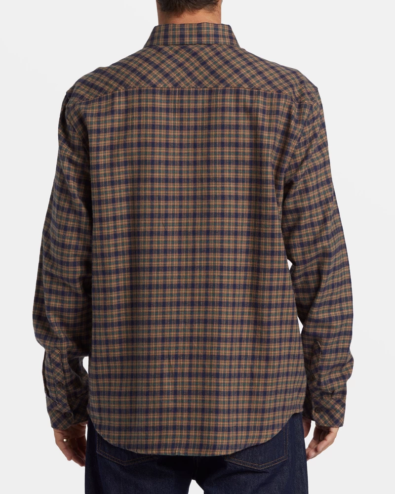 Billabong Coastline Flannelskjorte - Dyb Royal