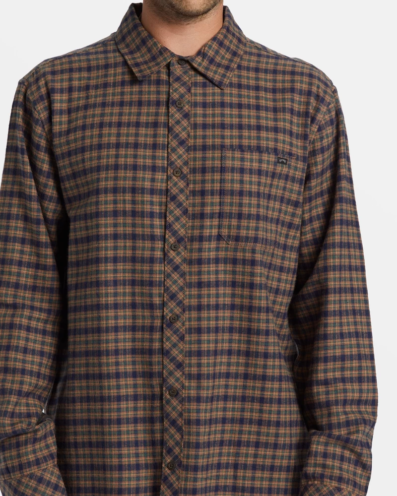 Billabong Coastline Flannelskjorte - Dyb Royal