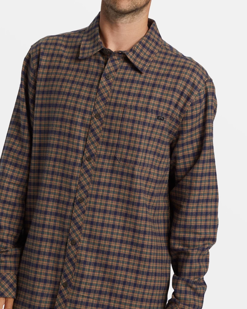 Billabong Coastline Flannelskjorte - Dyb Royal