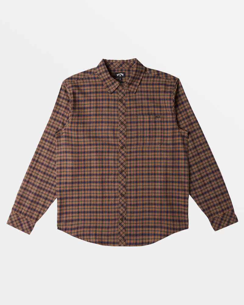 Billabong Coastline Flannelskjorte - Dyb Royal