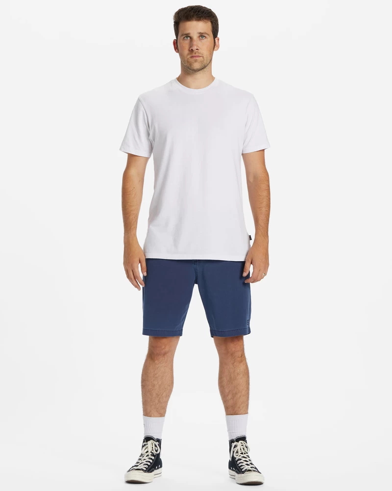 Billabong Crossfire Wave Washed 18" Hybrid Submersible Shorts - Indigo