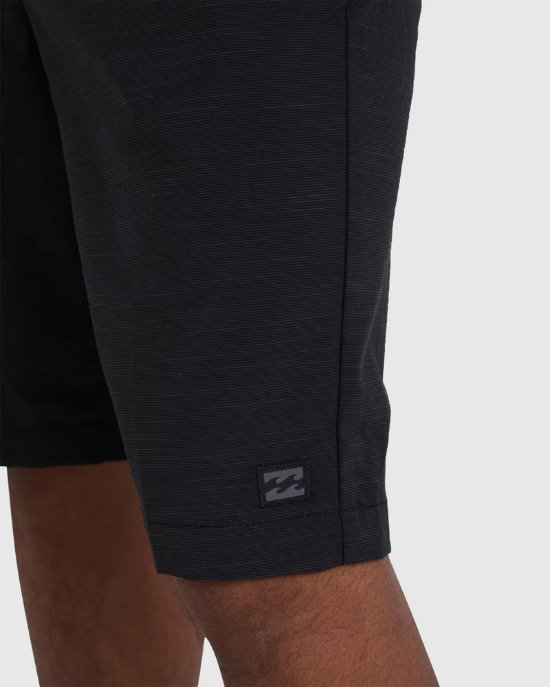 Billabong Crossfire Slub 21" Hybrid Submersible Shorts - Black