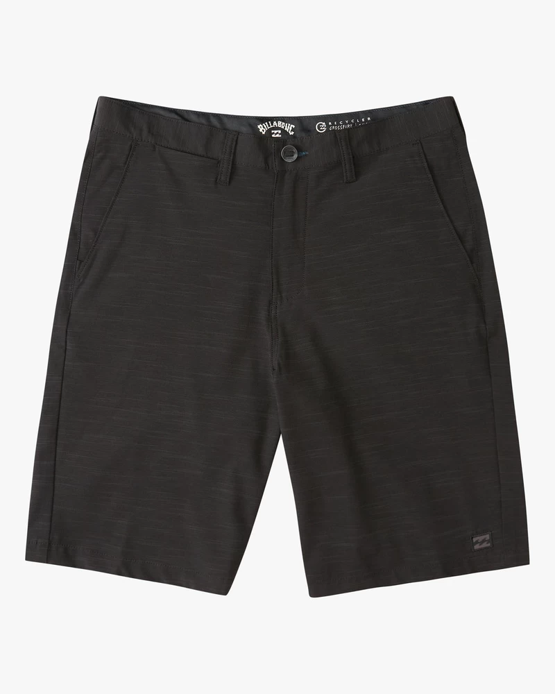 Billabong Crossfire Slub 21" Hybrid Submersible Shorts - Black