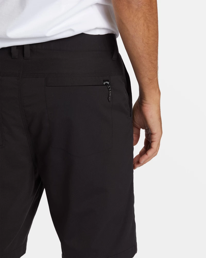 شورت Billabong A/Div Surftrek Trip مقاس 20 بوصة - أسود