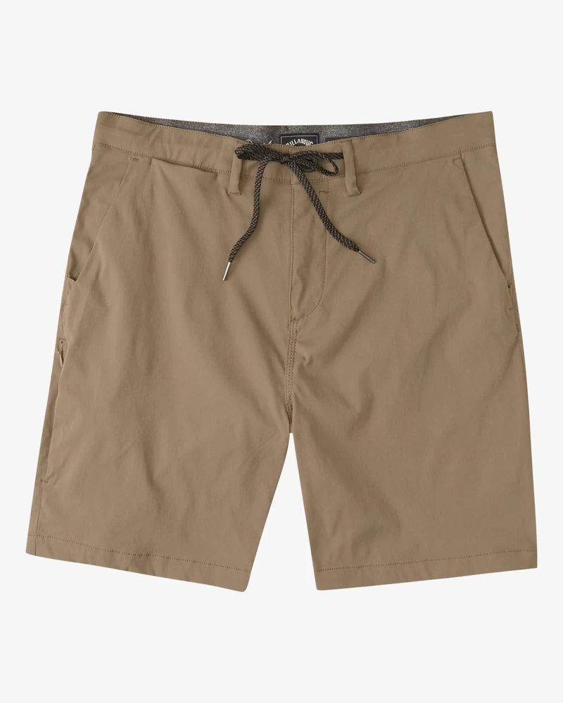 شورت Billabong A/Div Surftrek Plus بخصر مطاطي عضوي، 19 بوصة - جوزي