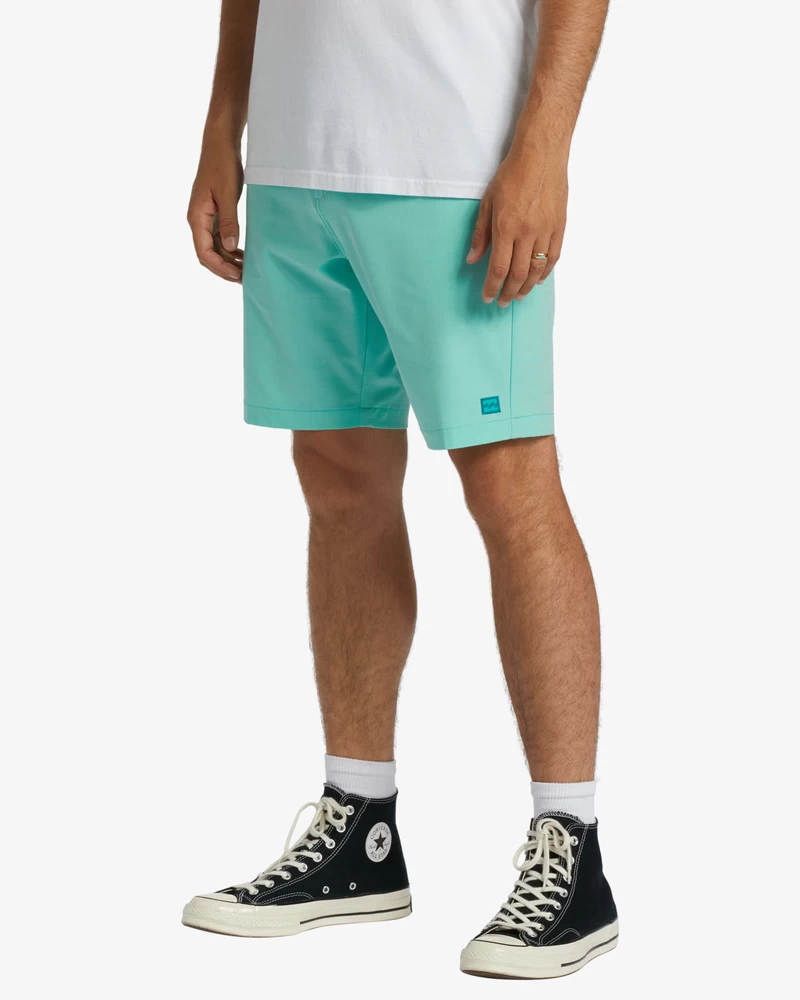 Billabong Crossfire Slub Ponorné 19" šortky - Akva