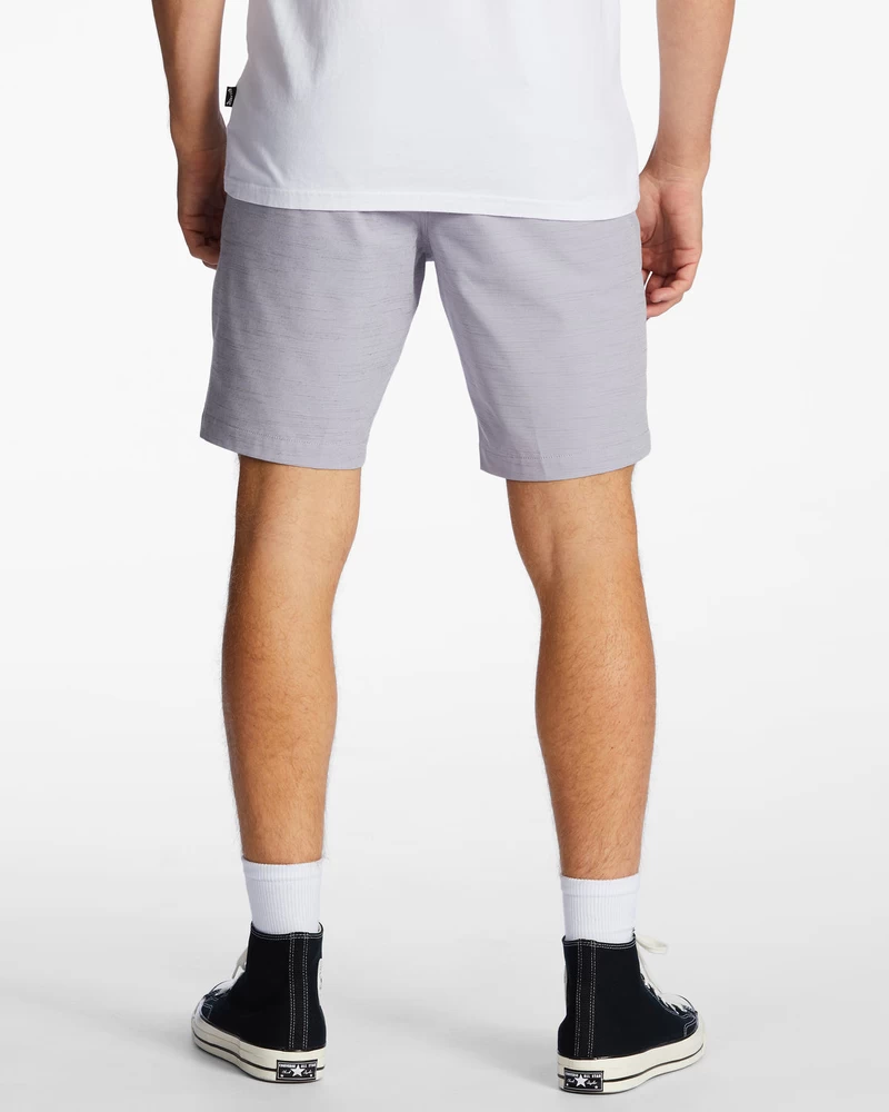 شورت بيلابونج كروس فاير سلوب 19 بوصة هجين غاطس - رمادي بنفسجي