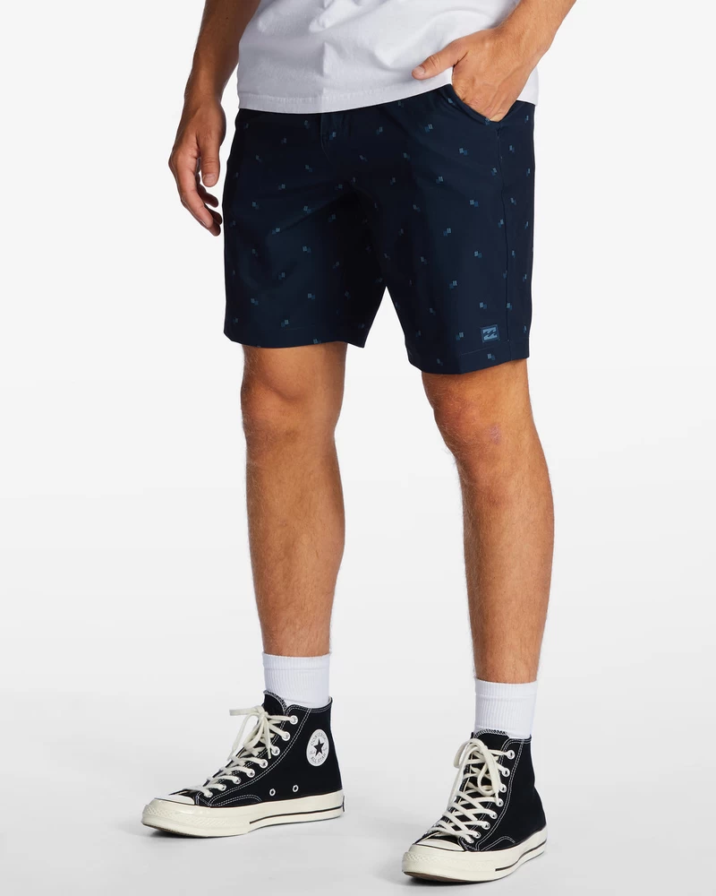 Billabong Crossfire Mid Submersible 19" Shorts - Navy