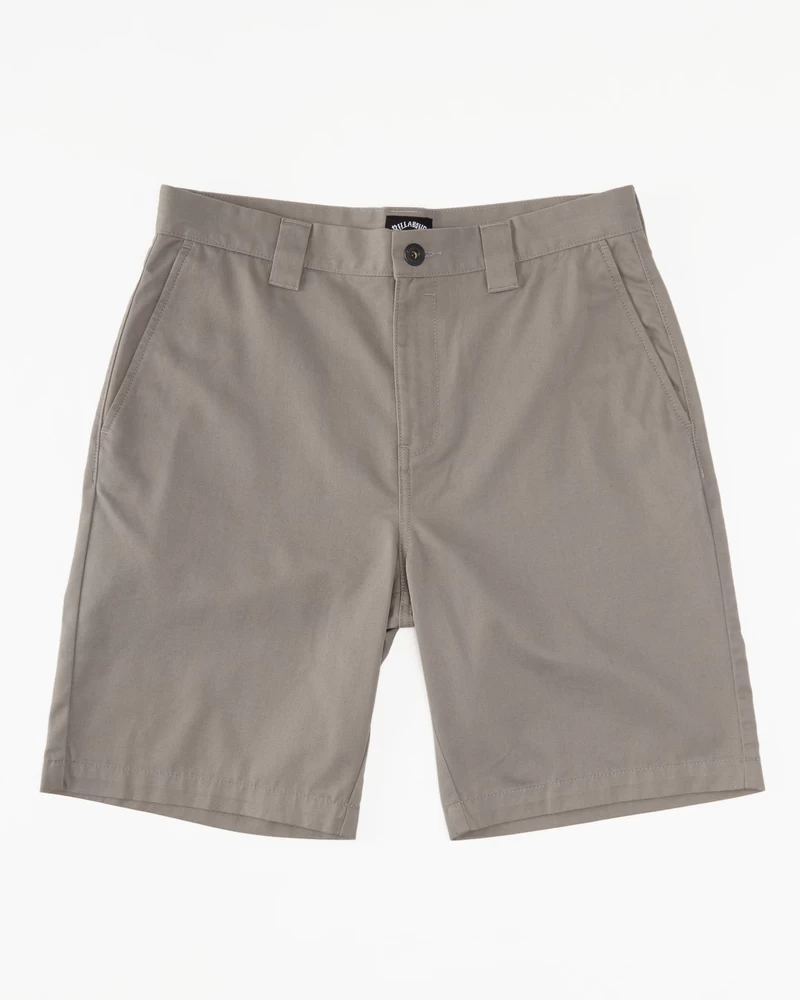 Billabong Carter Workwear 21" Shorts - Grey