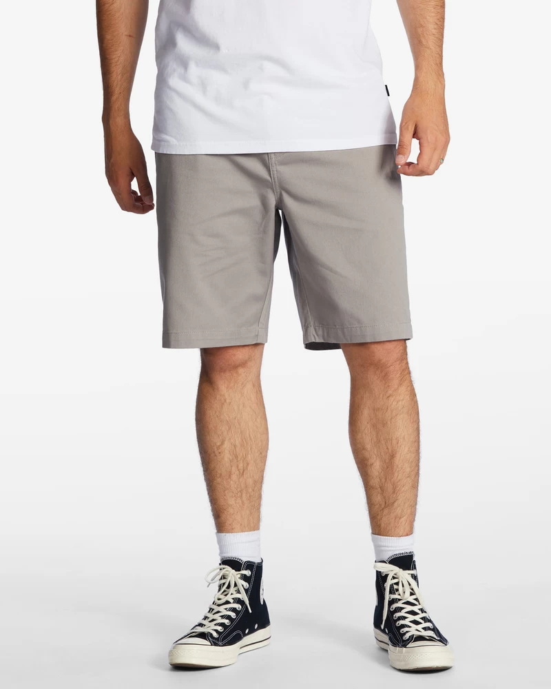 Billabong Carter Workwear 21" Shorts - Grey