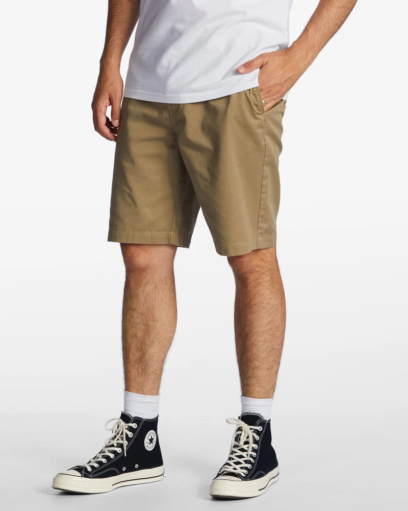 Billabong Carter Workwear 21" Shorts - Khaki