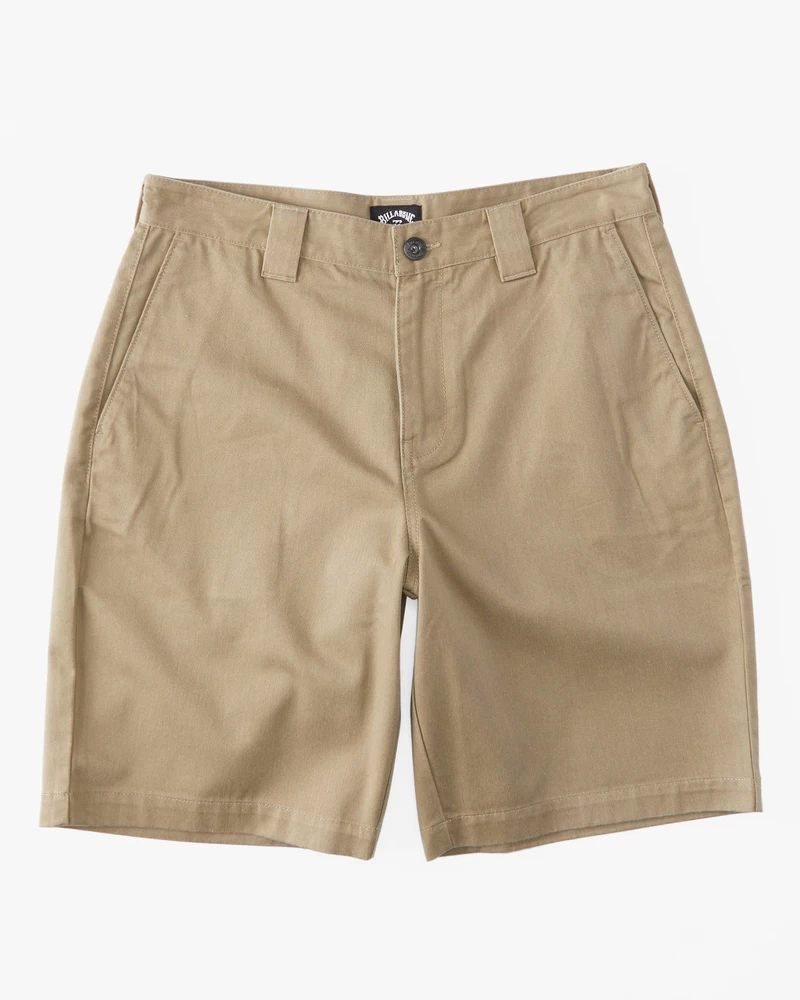 Billabong Carter Workwear 21" Shorts - Khaki