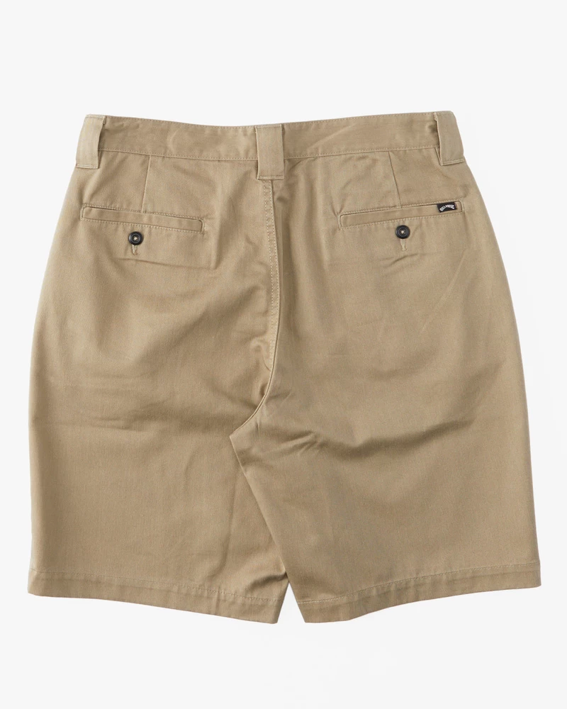 Billabong Carter Workwear 21" Shorts - Khaki