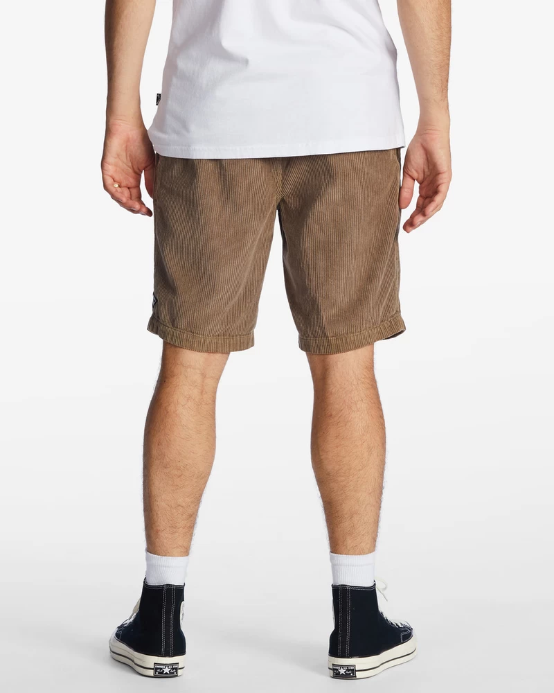 Billabong Larry Corduroy 20" Shorts - Earth