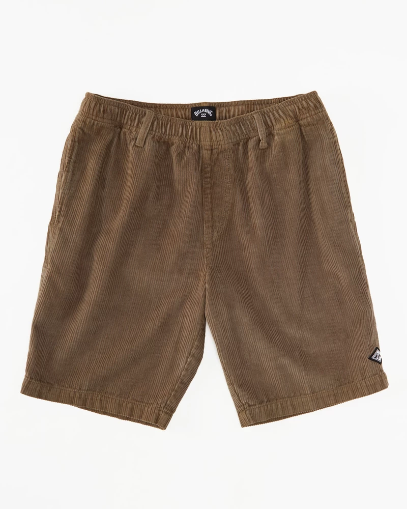Billabong Larry Corduroy 20" Shorts - Earth