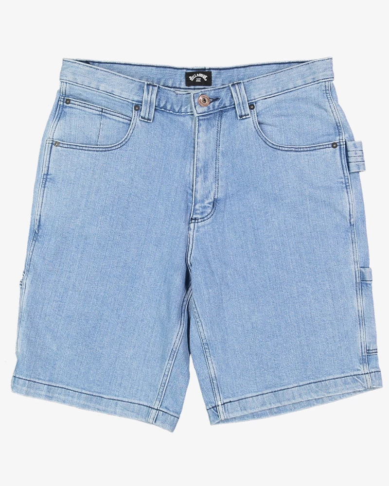 Billabong Bad Dog Denim Shorts - Indigo