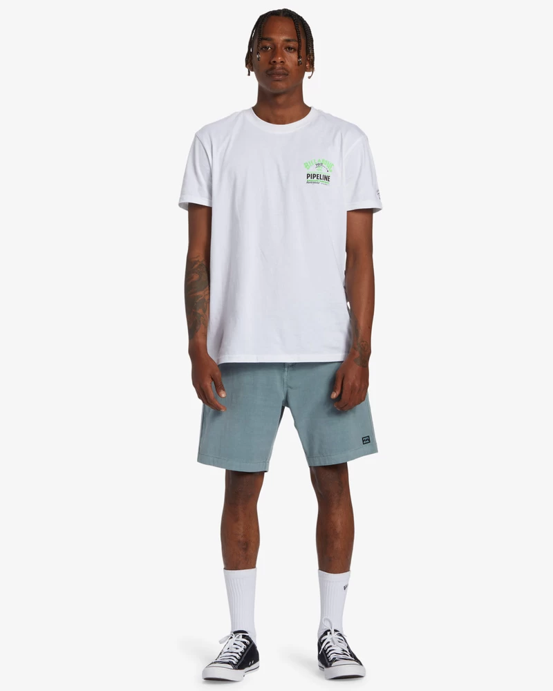 Billabong Crossfire Wave Washed 18" Hybrid Submersible Shorts - Blue Haze