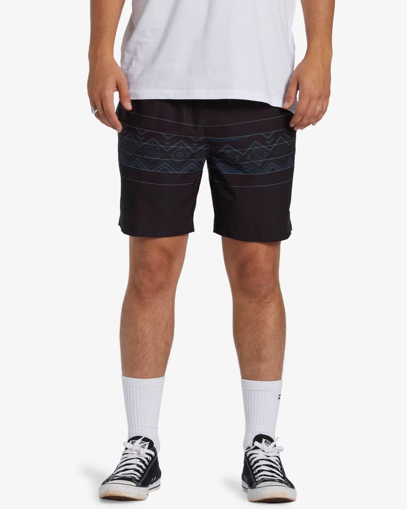 Billabong A/Div Surftrek Elastic Shorts 17" - Asphalt