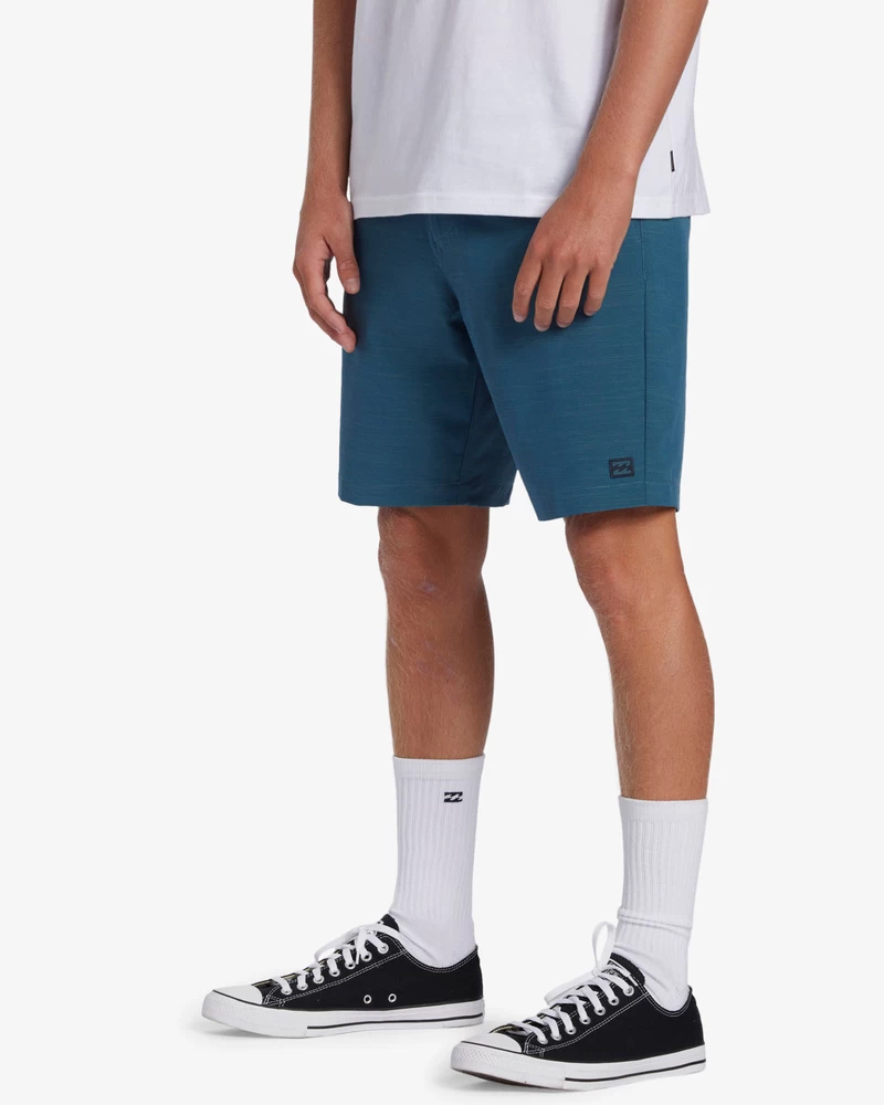شورت Billabong Crossfire Slub Submersible مقاس 19 بوصة - المحيط