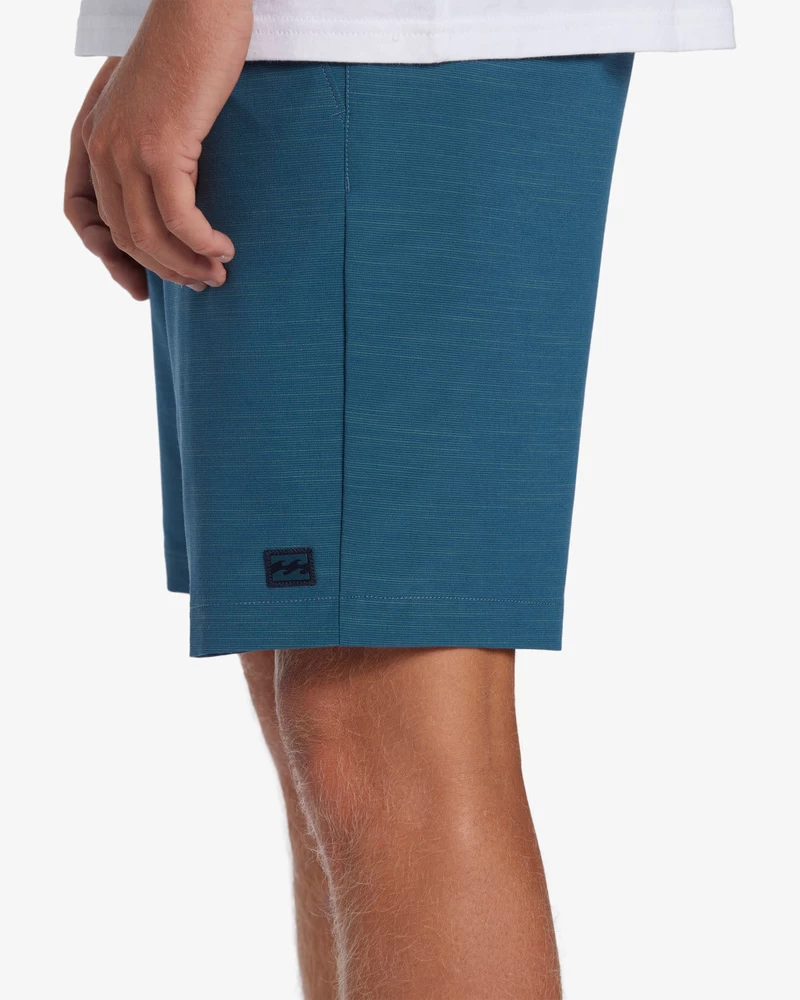 شورت Billabong Crossfire Slub Submersible مقاس 19 بوصة - المحيط