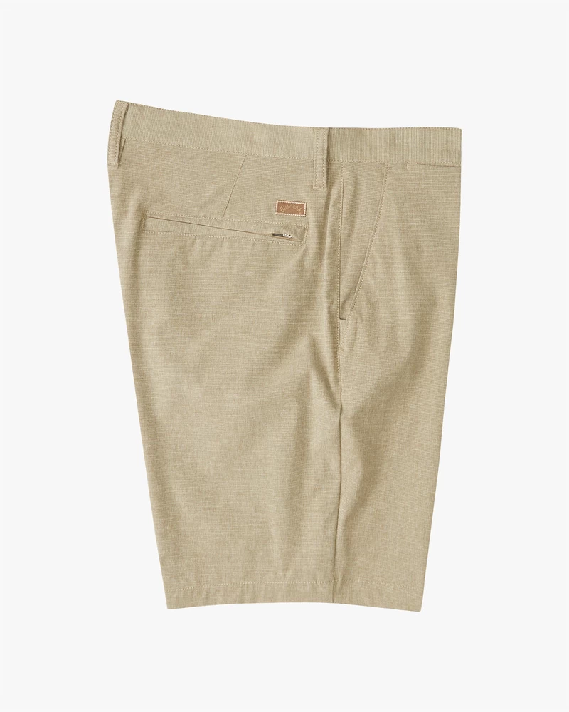 Billabong Crossfire Mid 19" Hybrid Submersible Shorts - Khaki