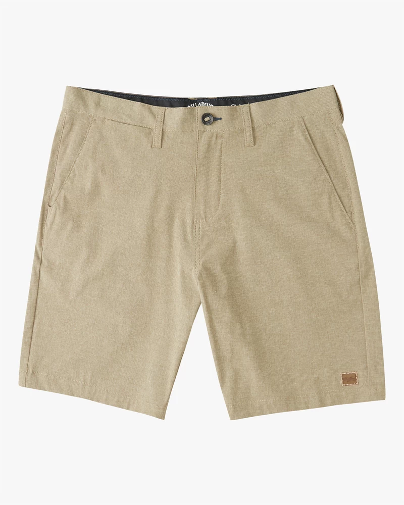 Billabong Crossfire Mid 19" Hybrid Submersible Shorts - Khaki