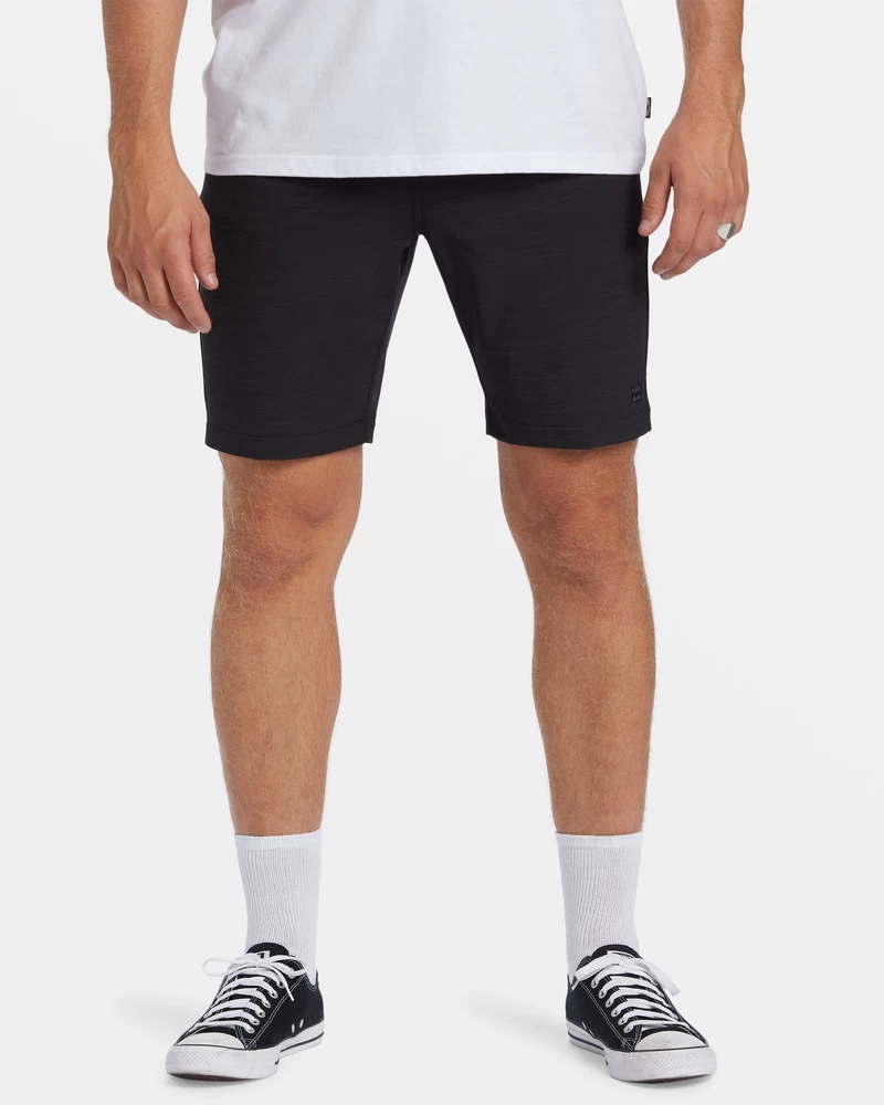 Billabong Crossfire Slub 19" Hybrid Submersible Shorts - Black