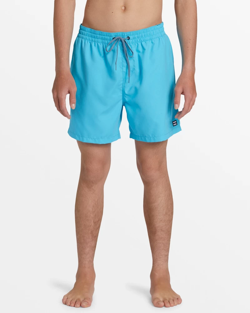 Billabong All Day Layback 16" Volley Shorts - Cyan