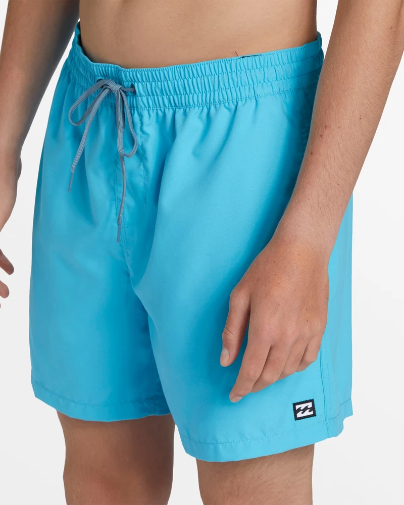 Billabong All Day Layback 16" Volley Shorts - Cyan