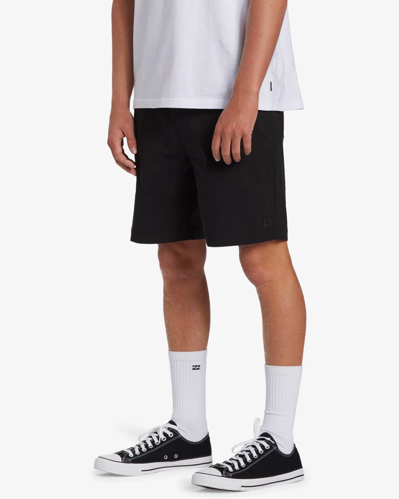 Billabong Sörf Trek Plus 19" Hibrit şort - Siyah