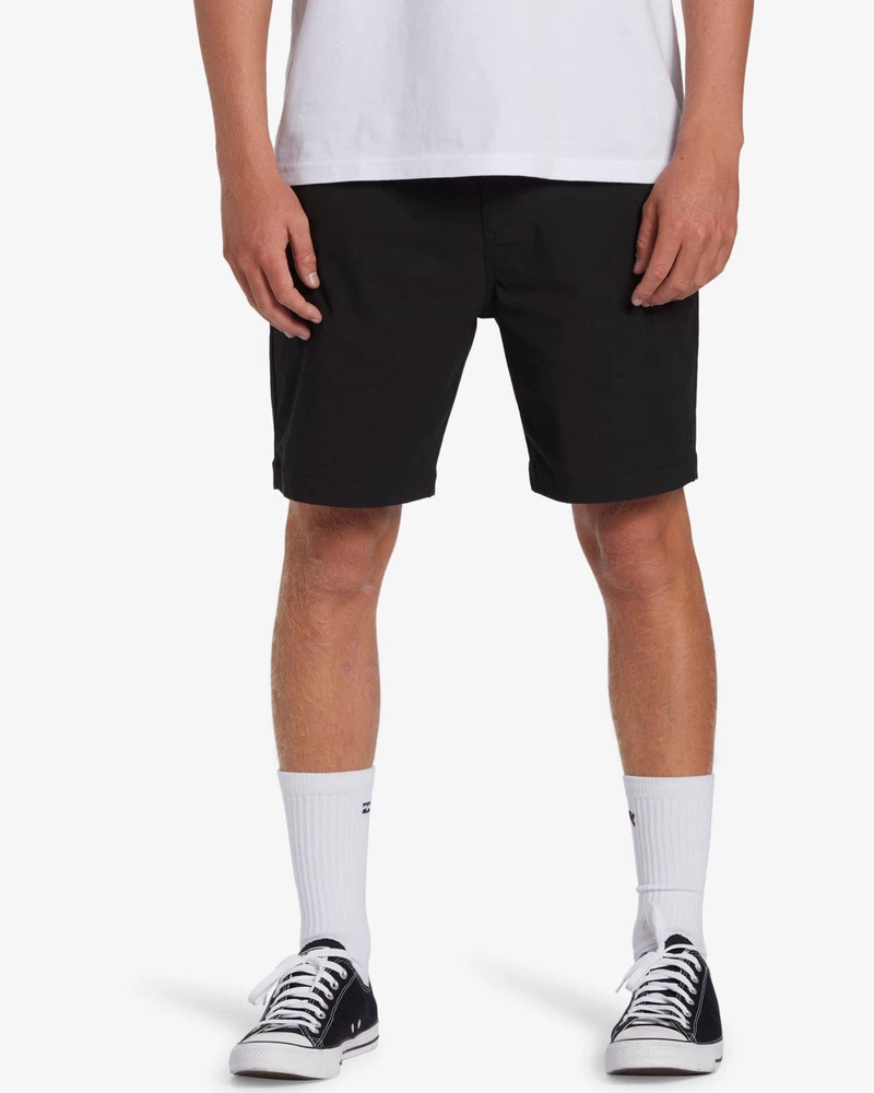 شورت Billabong Surftrek Plus مقاس 19 بوصة - أسود