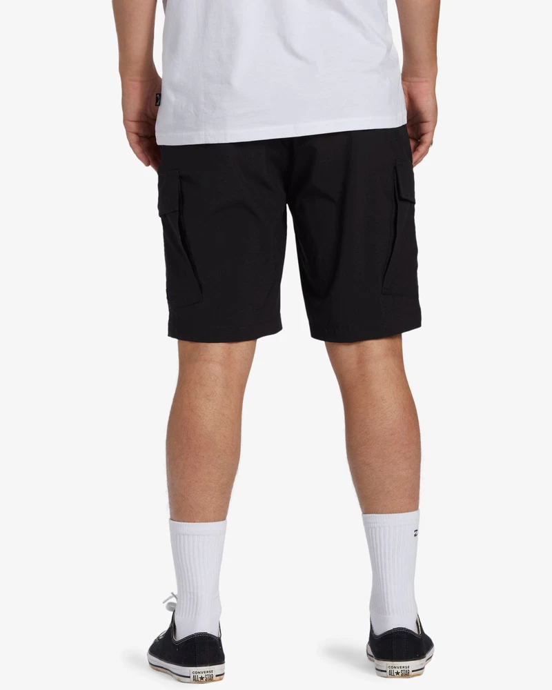 Billabong Surftrek Transport 19" Cargo Shorts - Black