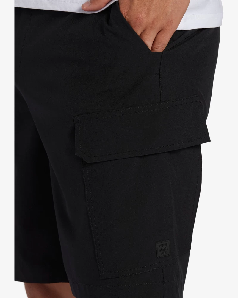 Billabong Surftrek Transport 19" Cargo Shorts - Black