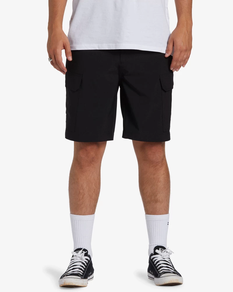 Billabong Surftrek Transport 19" Cargo Shorts - Black