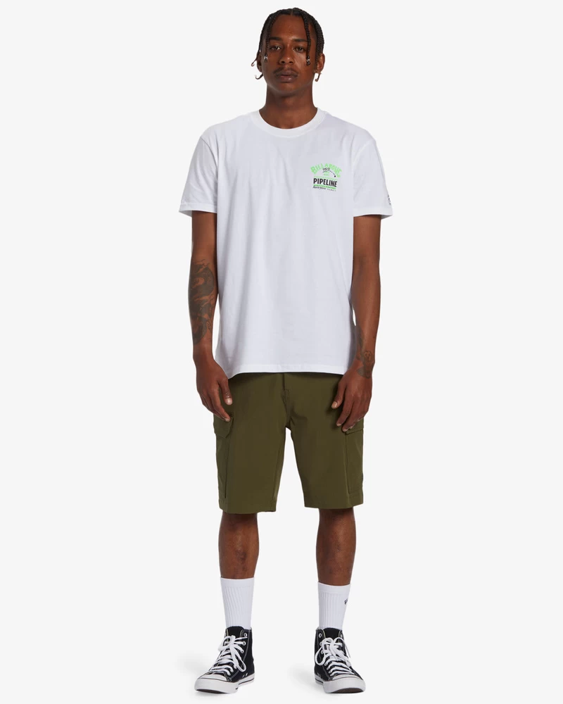 Pantaloncini Cargo Billabong Surftrek Trasporti 19" - Militari