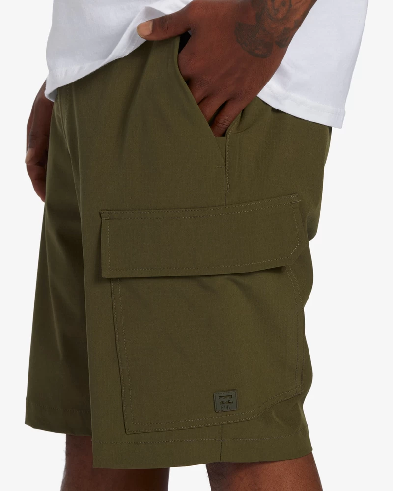Pantaloncini Cargo Billabong Surftrek Trasporti 19" - Militari