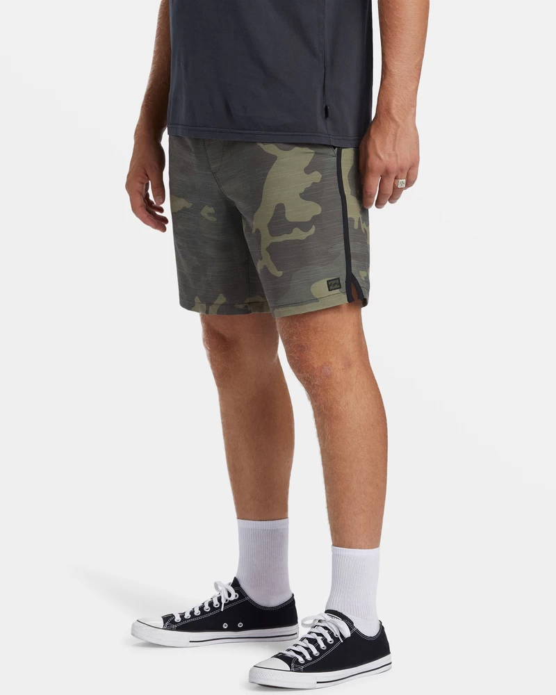 Billabong Crossfire 18" Volley Shorts - Camo