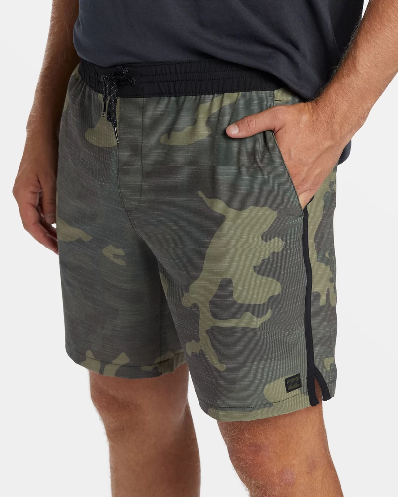Billabong Crossfire 18" Volley Shorts - Camo
