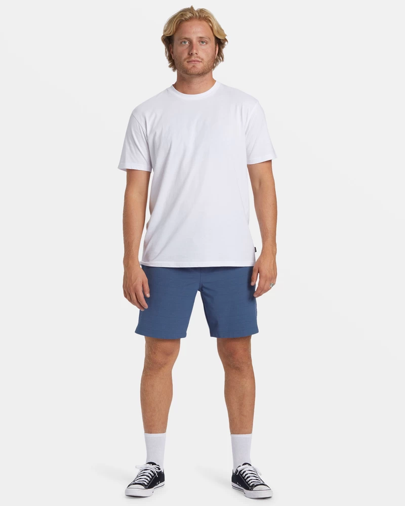 Billabong Crossfire 18" βόλεϊ σορτς - μπλε σχιστόλιθο