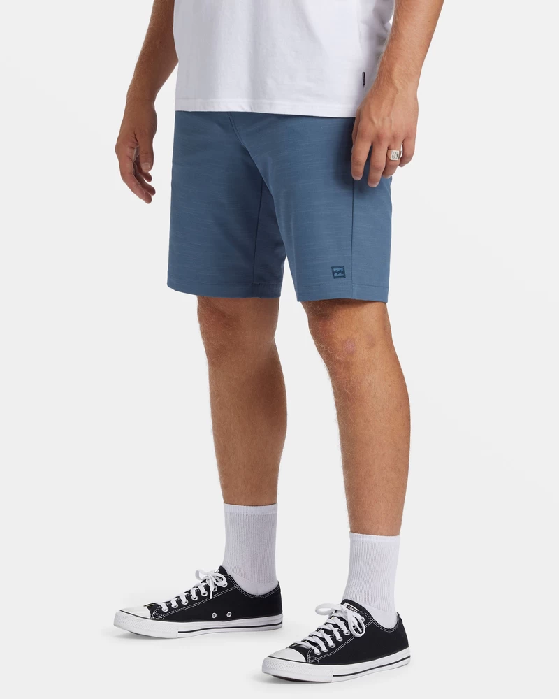 شورت بيلابونج كروس فاير سلوب 21 بوصة هجين غاطس - أزرق داكن