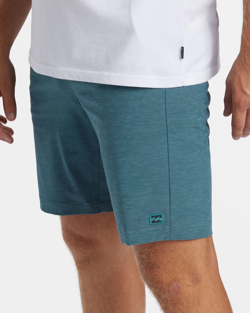 Billabong Crossfire Slub 21" Hybrid Submersible Shorts - Real Teal