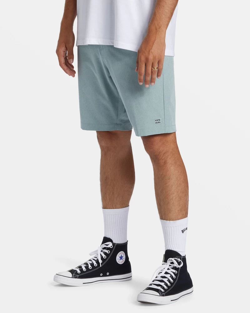 Billabong Crossfire Mid 19" Hybrid Submersible Shorts - Jade Stone