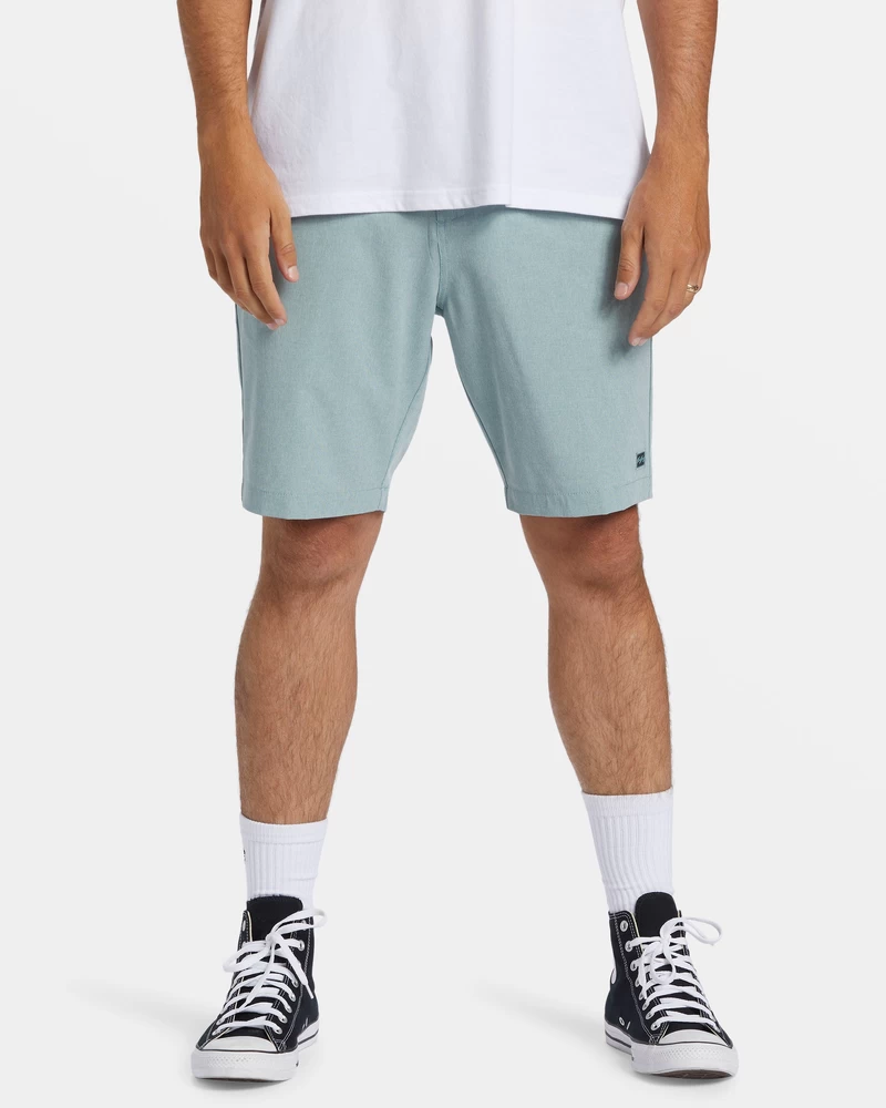Billabong Crossfire Mid 19" Hybrid Submersible Shorts - Jade Stone