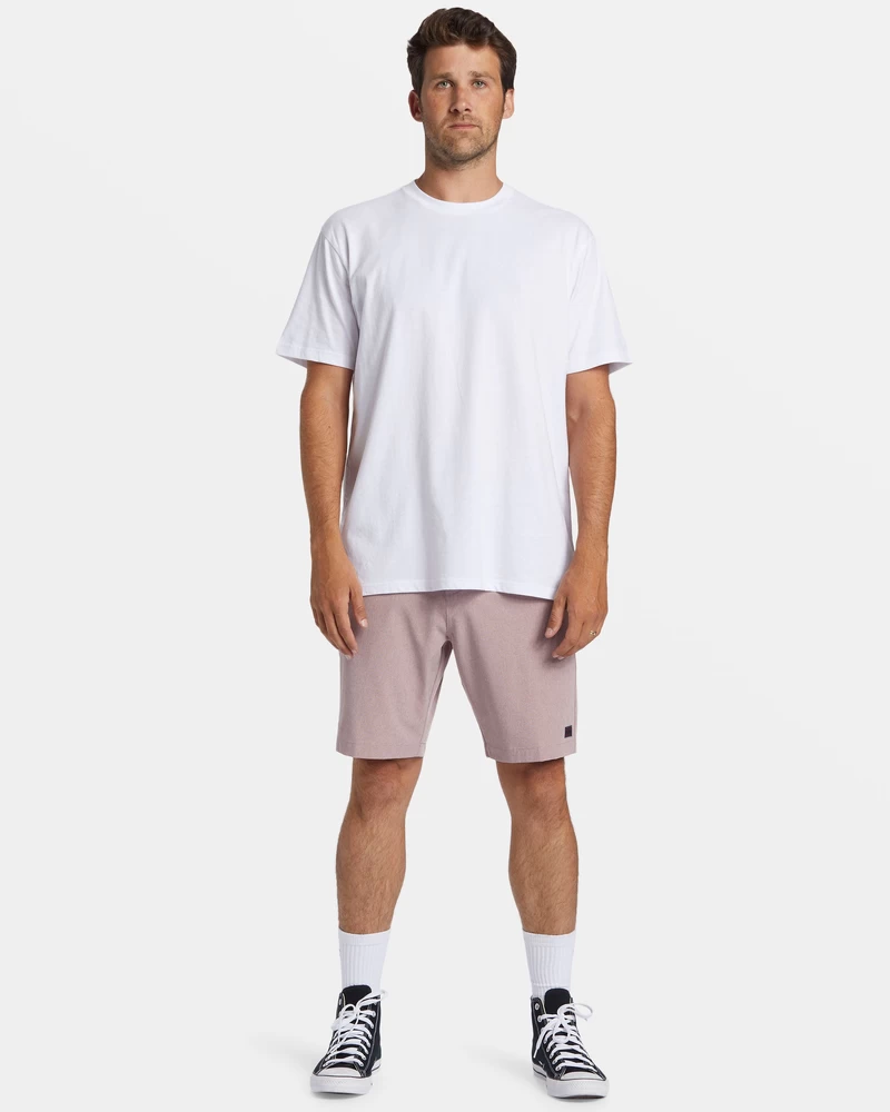 Billabong Crossfire Mid 19" Hybridishortsit - Sangria