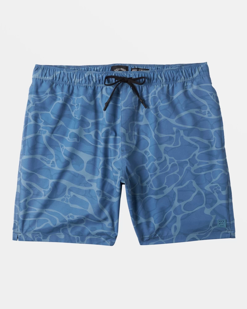 شورت Billabong A/Div Surftrek مقاس 17 بوصة للكرة الطائرة - غسيل أزرق