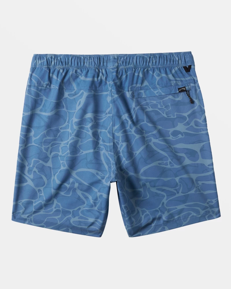 شورت Billabong A/Div Surftrek مقاس 17 بوصة للكرة الطائرة - غسيل أزرق