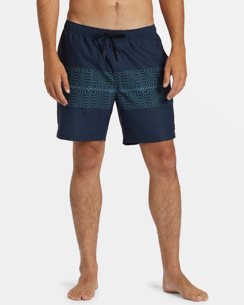 شورت Billabong A/Div Surftrek مقاس 17 بوصة - كحلي داكن