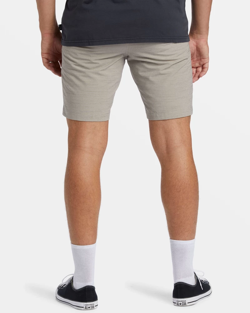 شورت بيلابونج كروس فاير سلوب 19 بوصة هجين غاطس - ستون